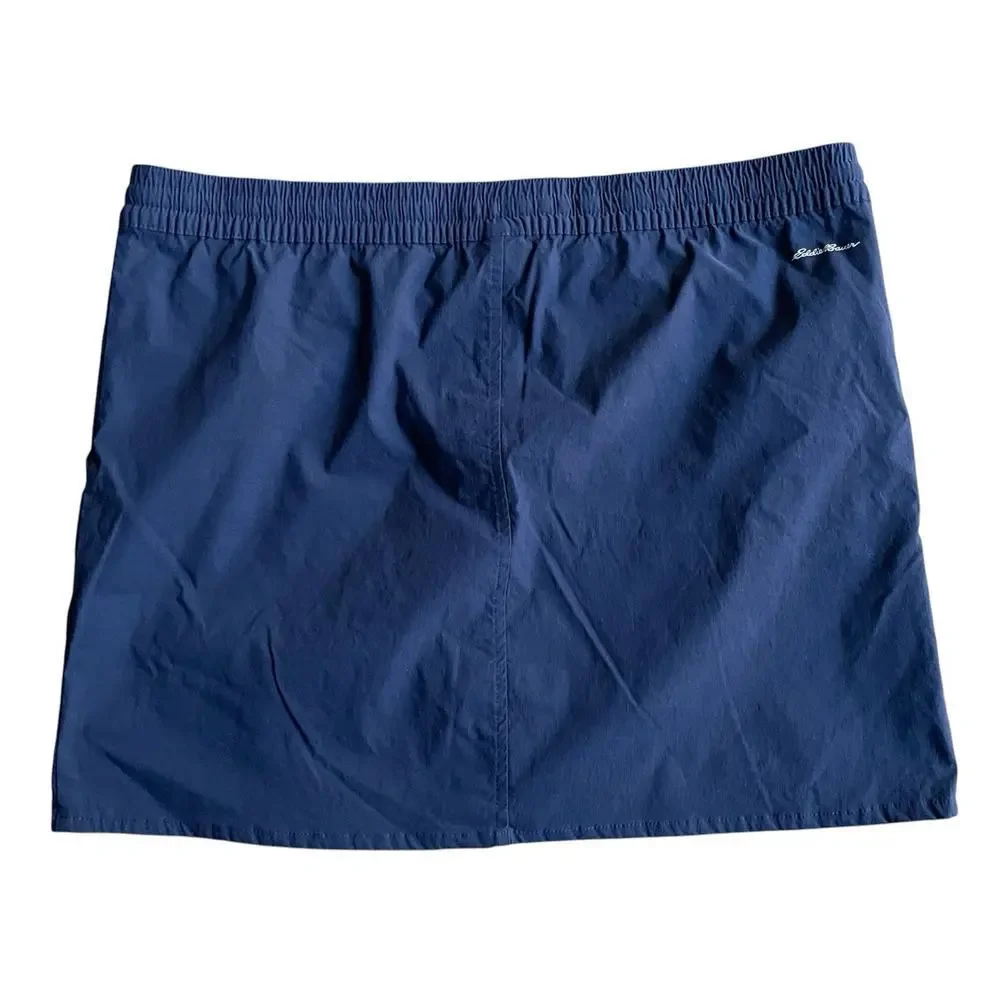 Eddie Bauer Tulip Hem Skort‎ Tennis Pickleball Sports Lined Golf Size Large